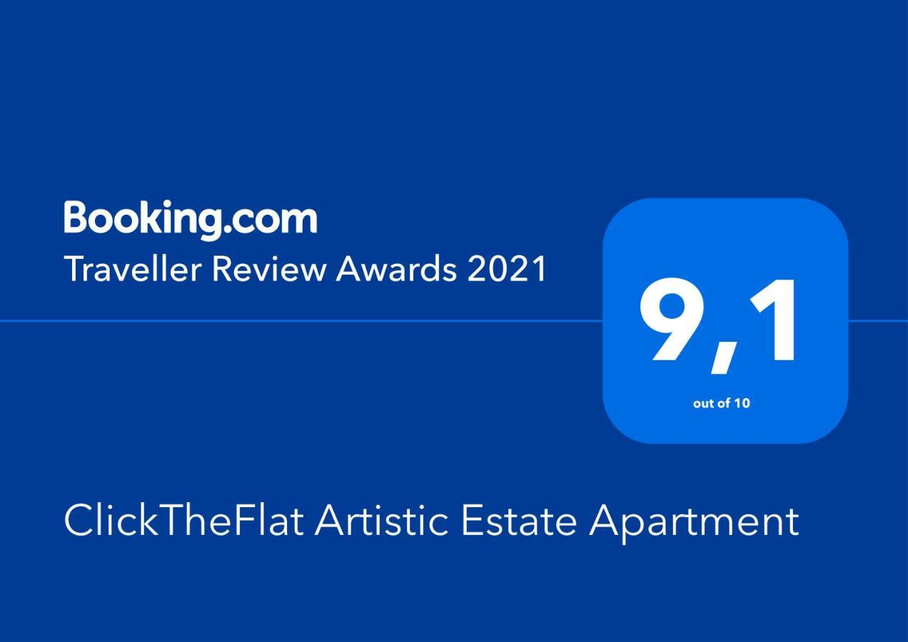 Clicktheflat Artistic Estate Apartment Warschau Buitenkant foto