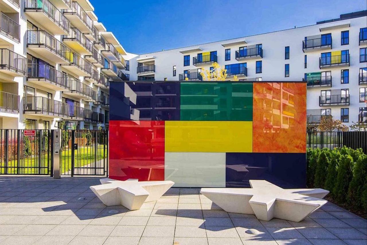Clicktheflat Artistic Estate Apartment Warschau Buitenkant foto